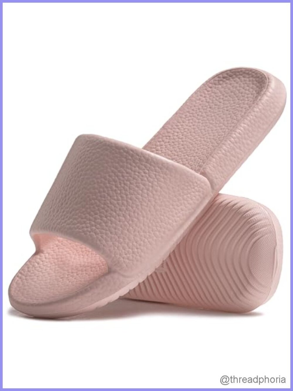 Non-Slip Shower Slides Quick-Dry EVA Lightweight Slip-On Slippers